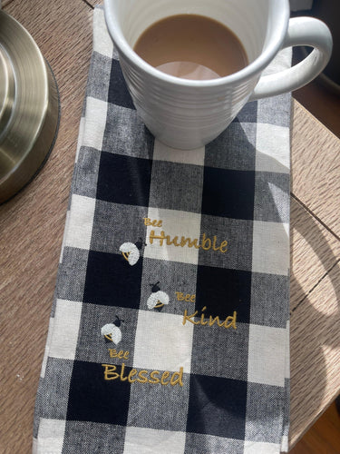 Bee Humble, Kind and Blessed Towel Set of two ET700001 - The Fox Decor